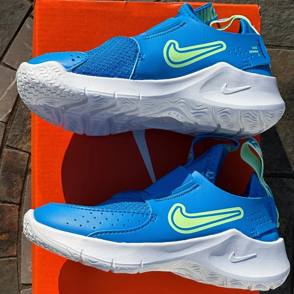 NEW Nike Kids Flex Runner 3 Preschool Casual Sneaker - Size Little Kid 9C